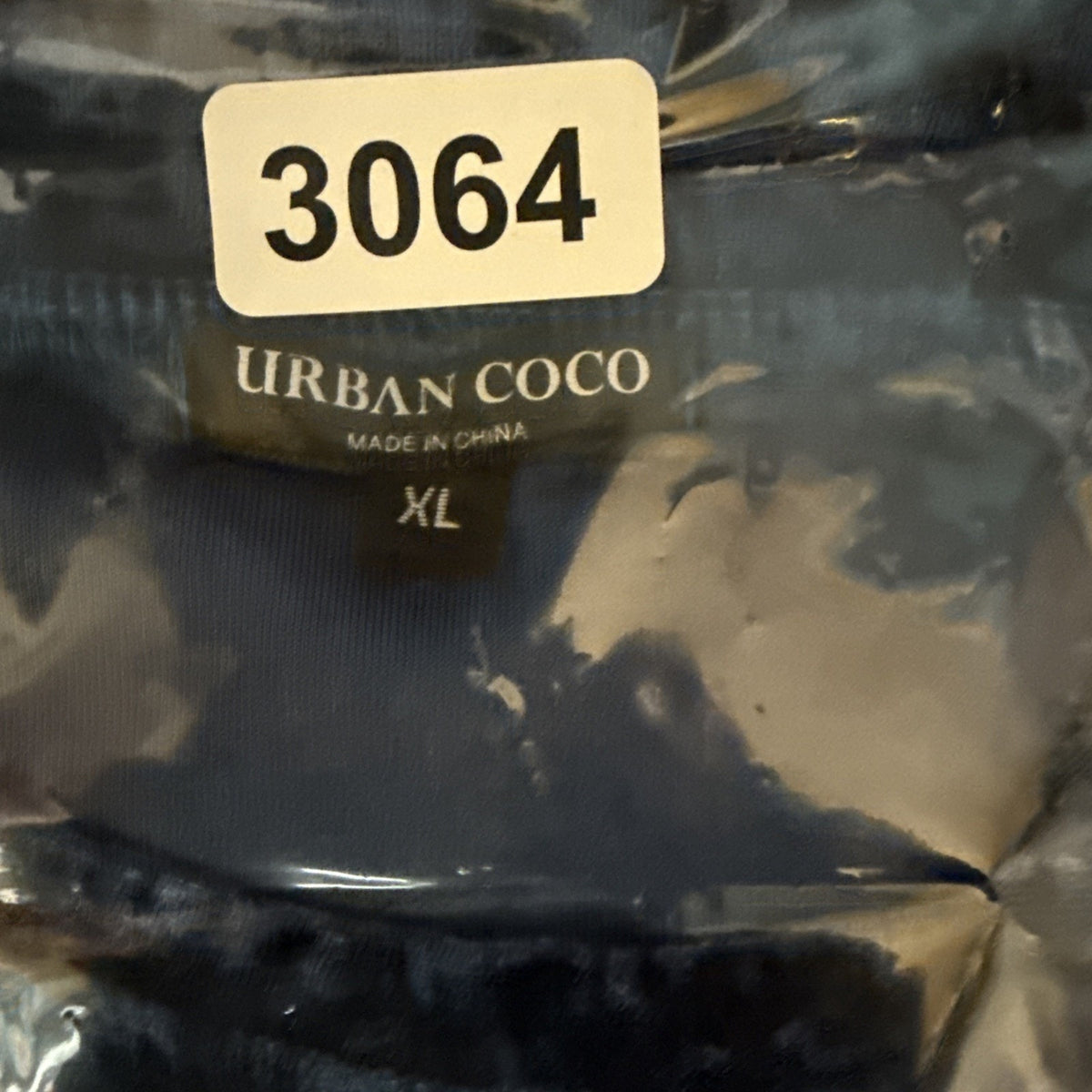 Urban Coco Blue Velvet Top XL Stretch Tee Soft Grunge Whimsigoth Casual