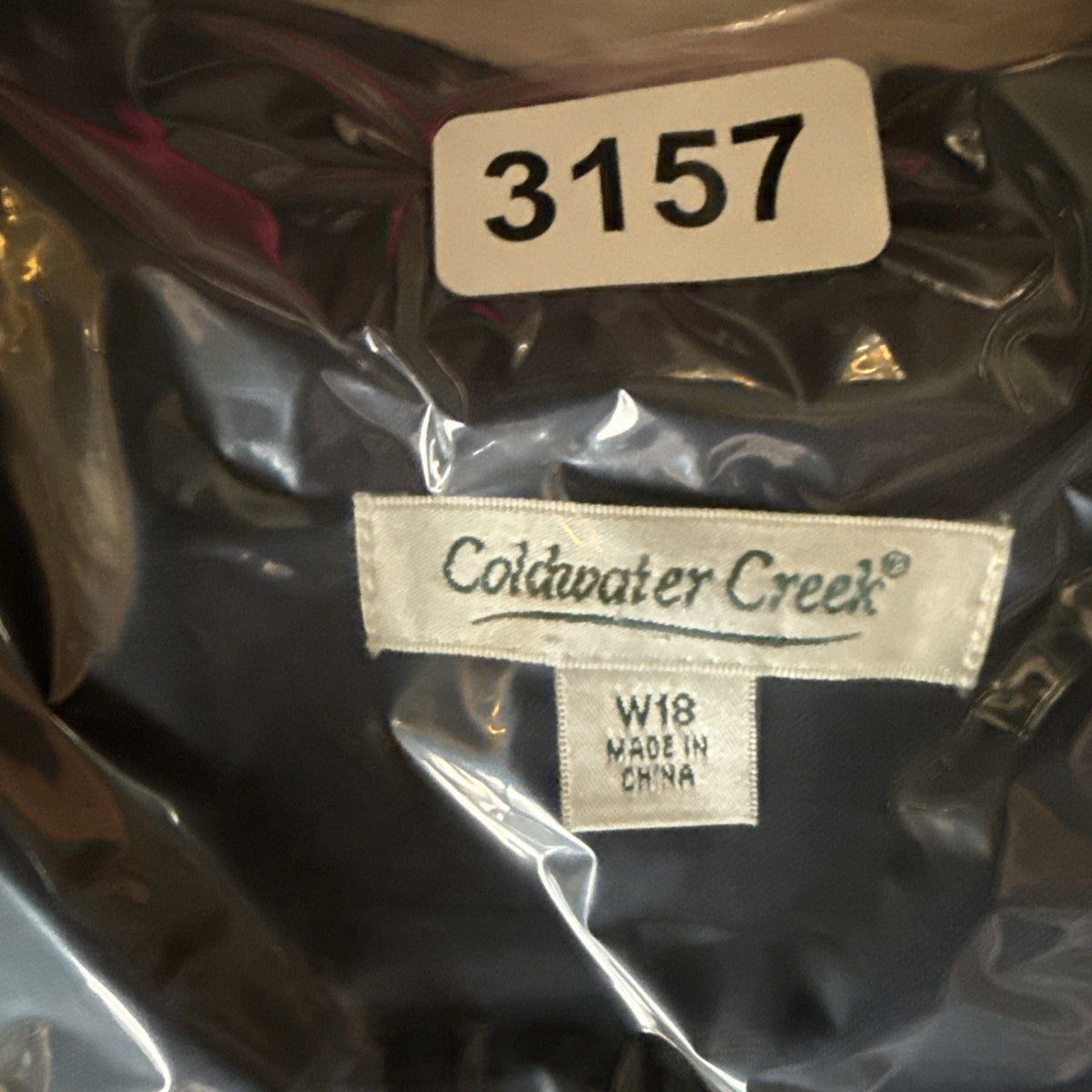 Coldwater Creek Black Linen Blend Jacket W18 Gold Button Cropped Blazer Career