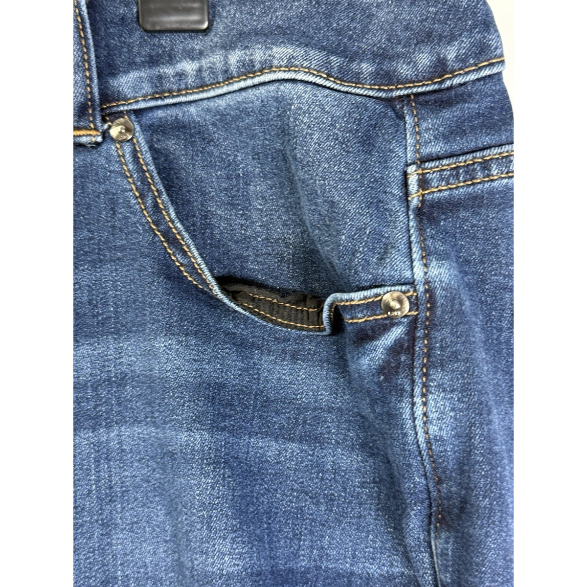 Lane Bryant Bermuda Shorts Sz 24 Curvy High Rise Flex Waist Stretch Denim