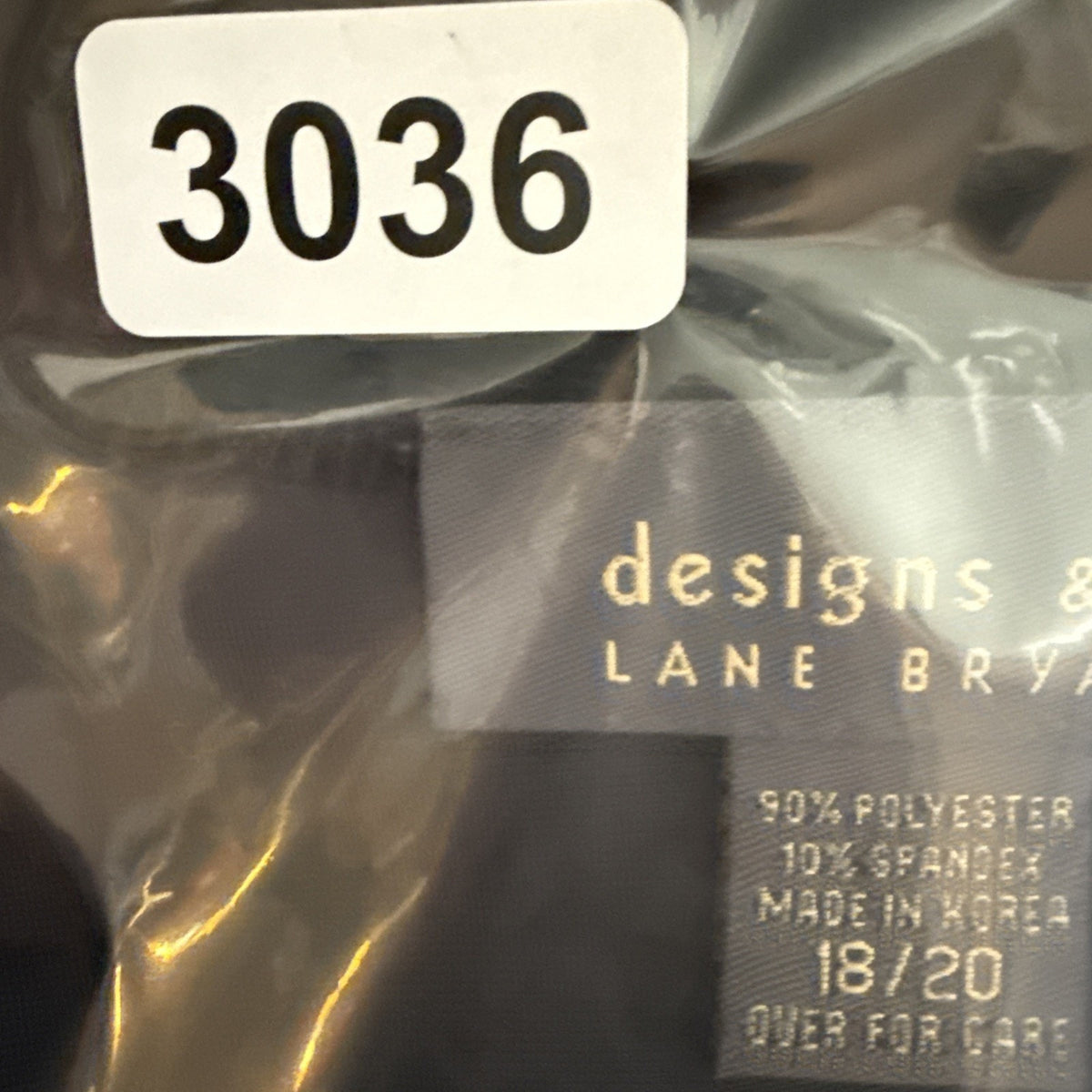Lane Bryant Design & Co. Women’s Suede Black Tank Top Plus Size 18/20
