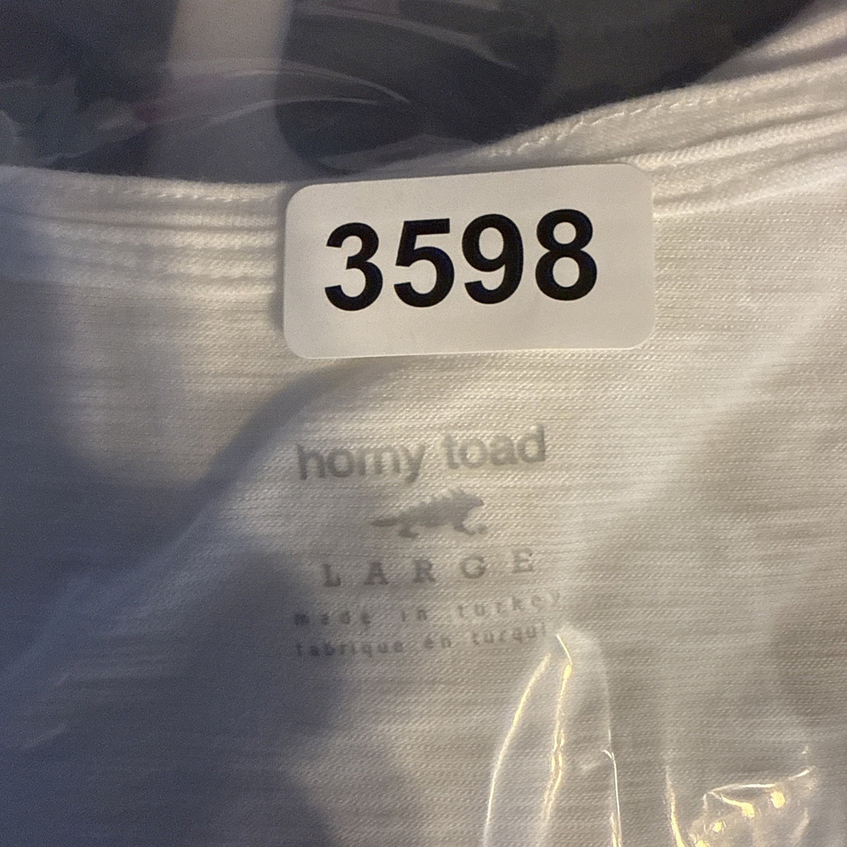 Horny Toad Large White Tencel Organic Cotton Wrap Front Long Sleeve Top