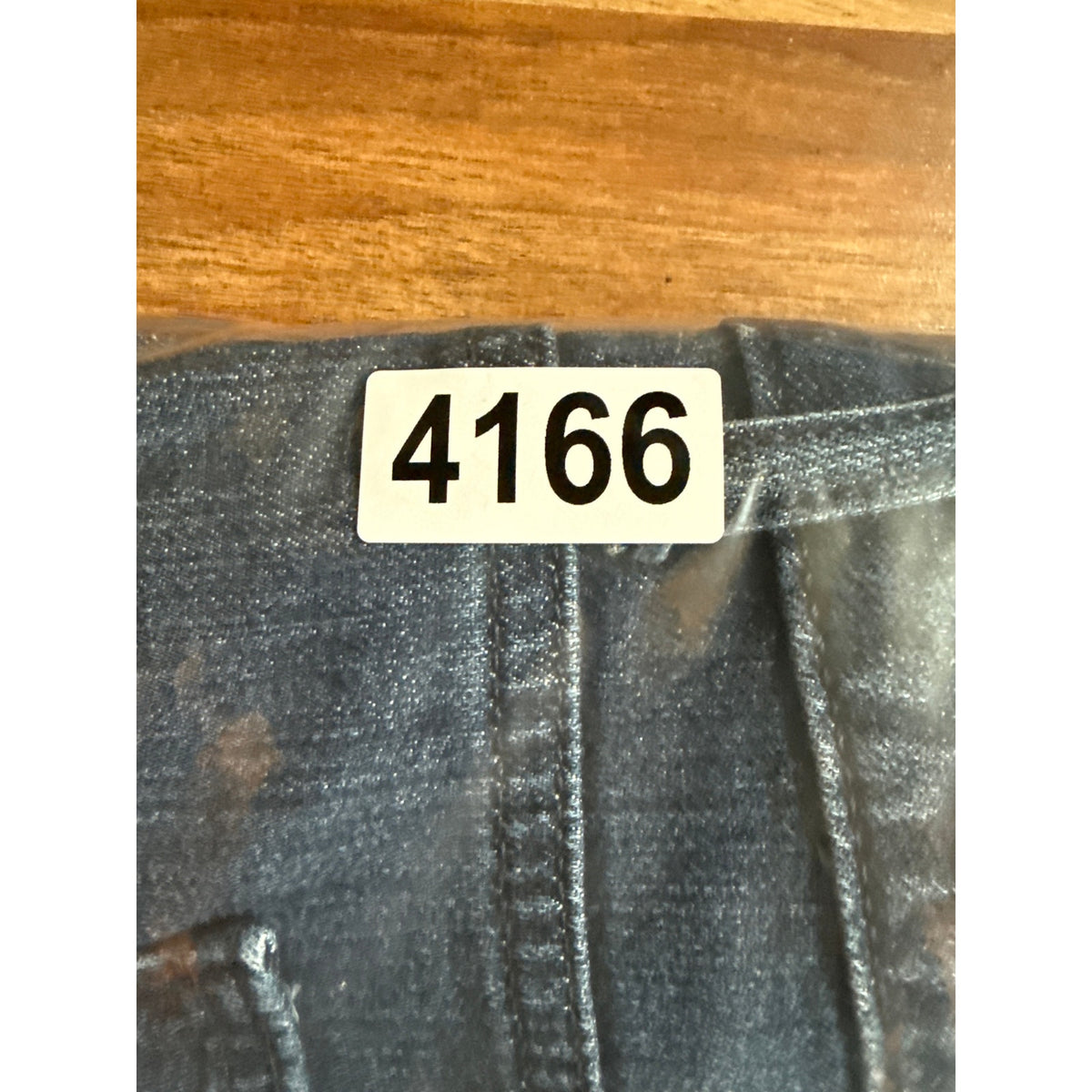 JLo Blue Jean Denim Cuff Pants 5 Pocket Distressed Women’s Size 18W