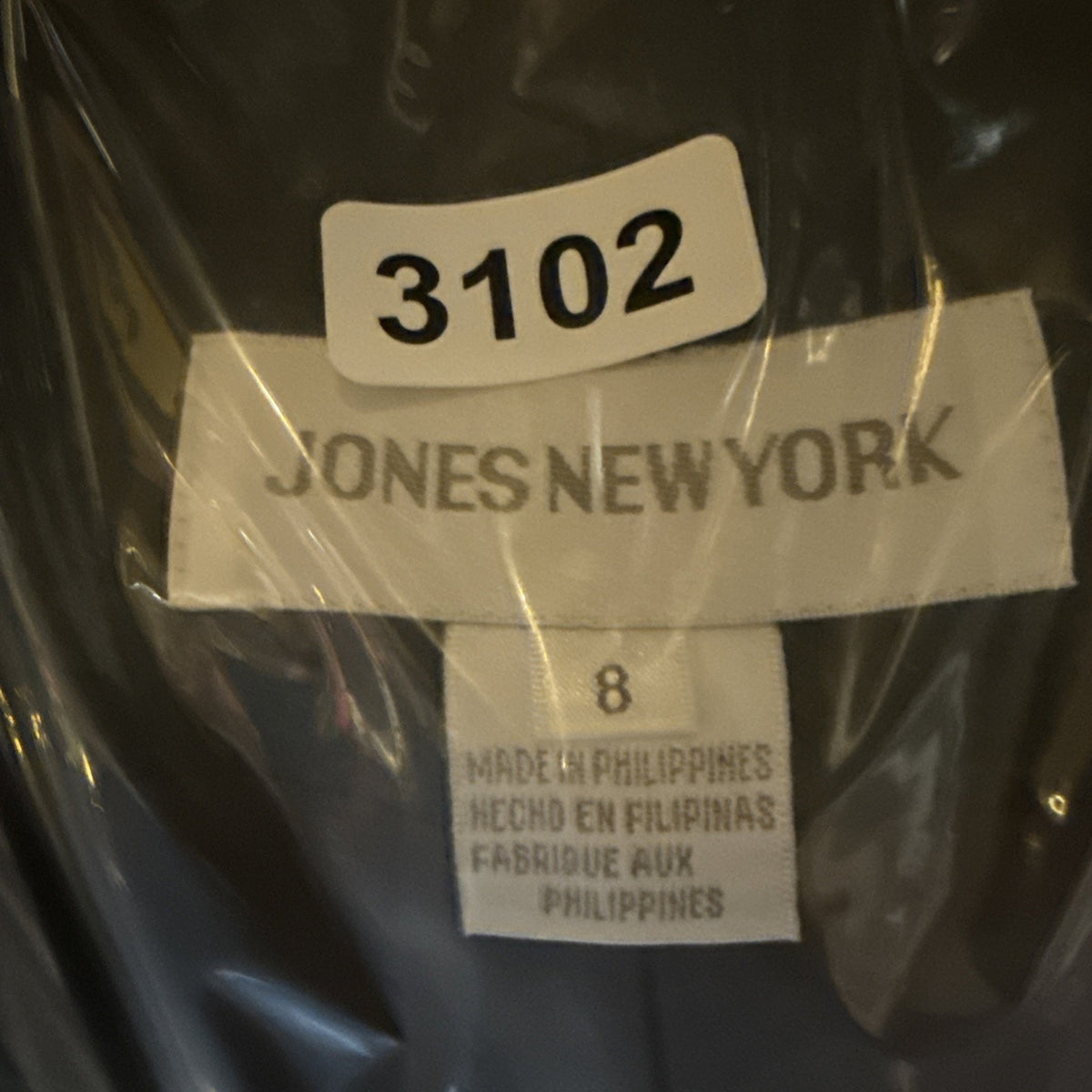 Jones New York Wool Blazer Womens 8 Green Double Vent Jacket Classic Academia