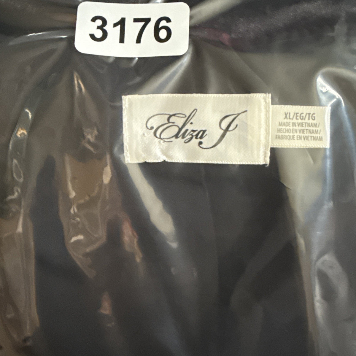 Eliza J Womens Black Velvet Blazer 1X 3/4 Length Ruched Sleeve