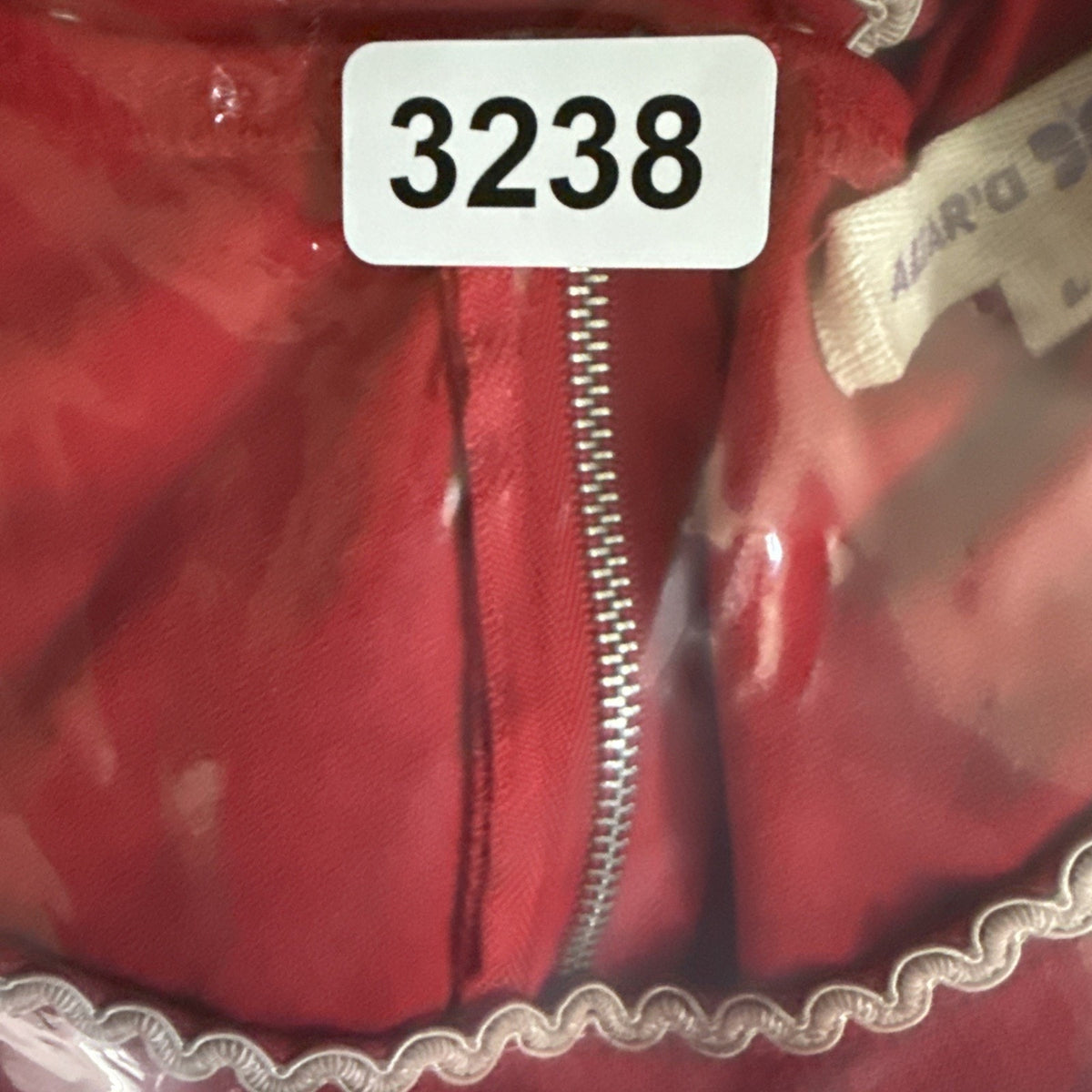 Altar’d State sleeveless red Dress ric rac trim detail Women Sz Large