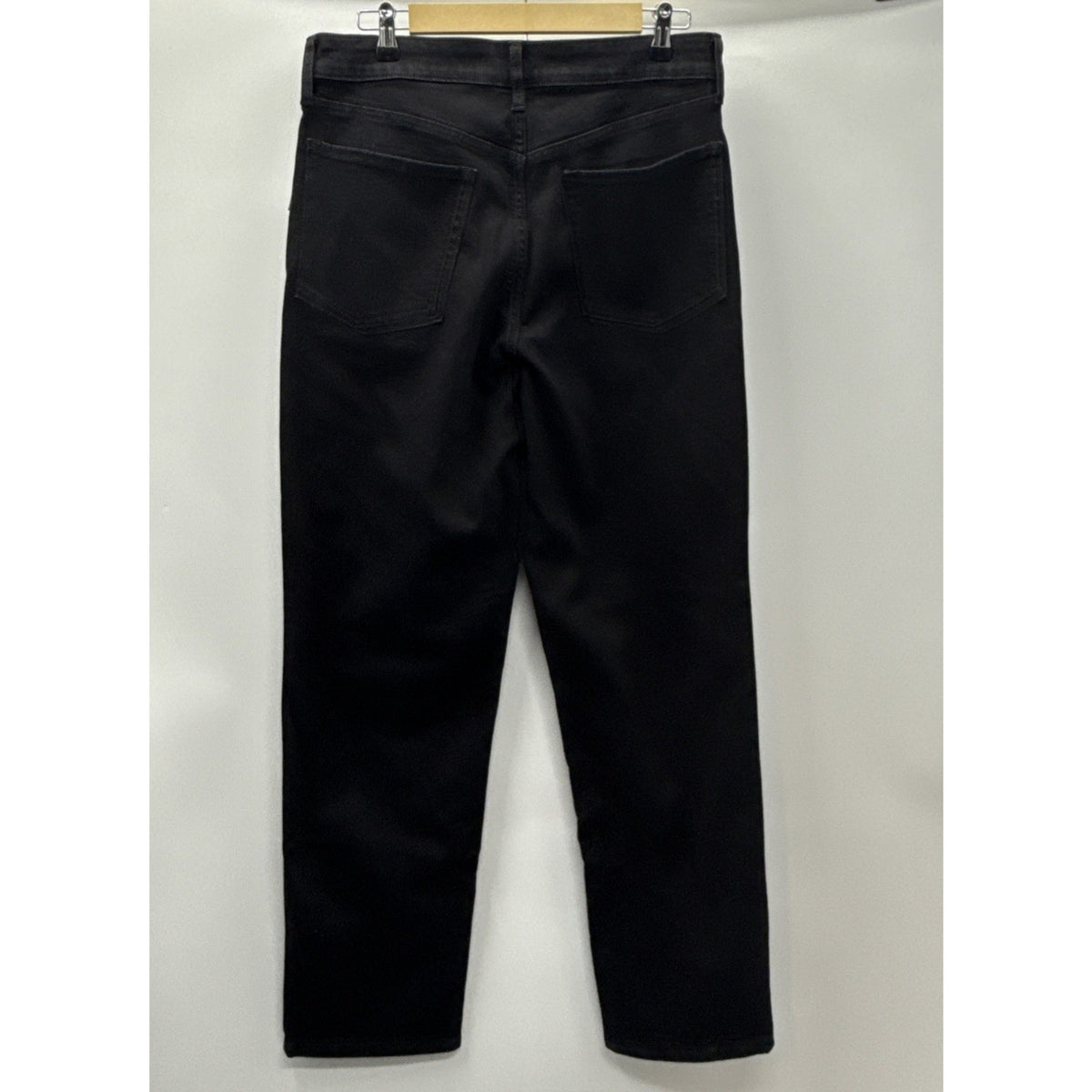 Old Navy High-Rise Loose Jeans Women’s Size 12 Tall Black, Pockets Casual NWT
