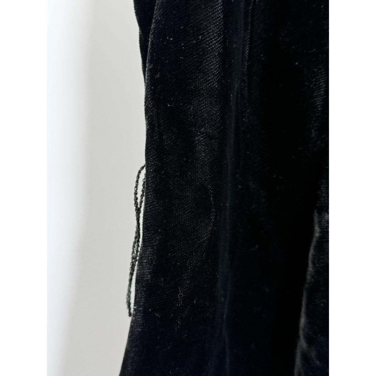 Talbots Black Velvet Sleeveless Top Sz 16 Rayon Velvet Minimalist Soft Grunge