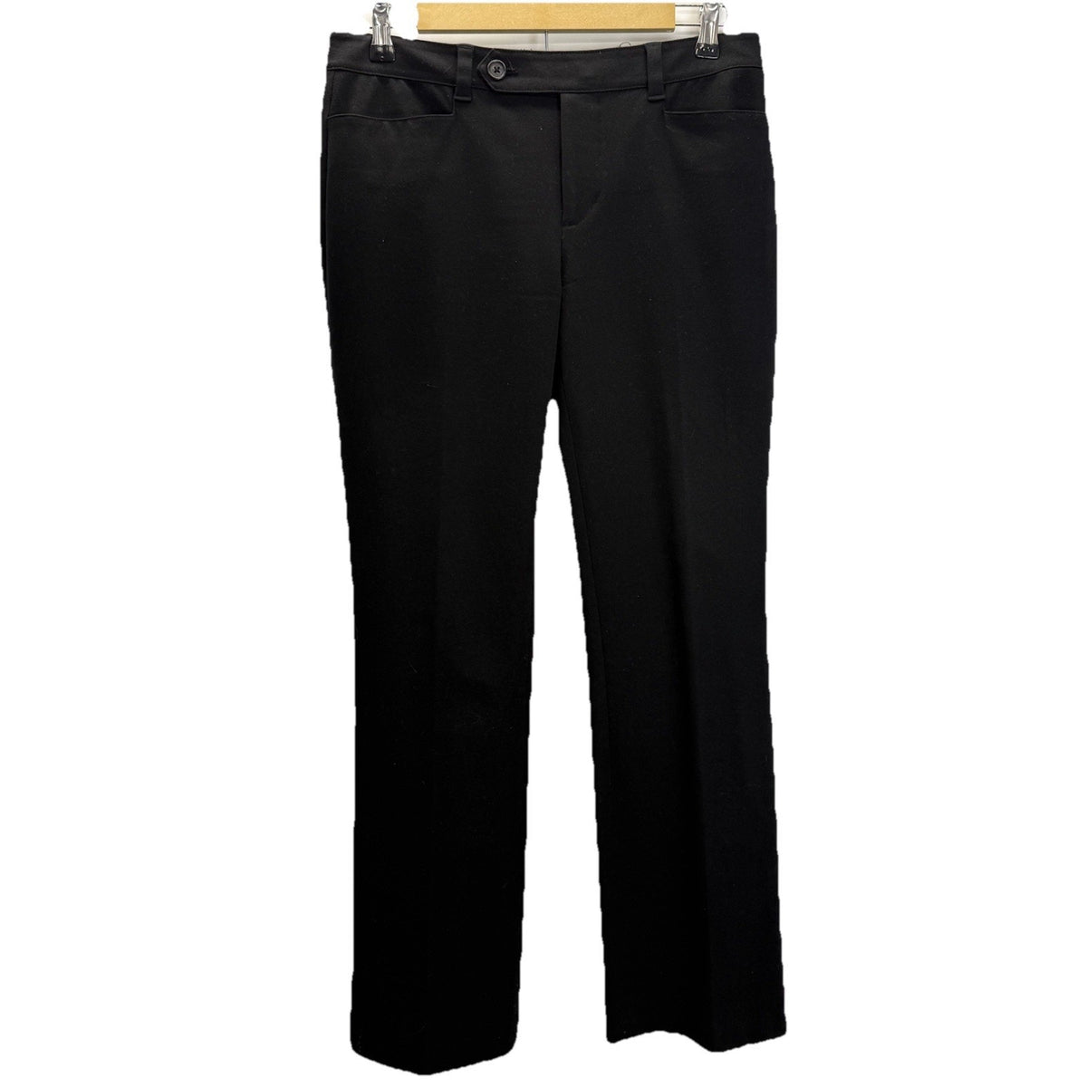 Lauren Ralph Lauren Black Pants Womens Size 6 Adelle Slacks Straight Leg