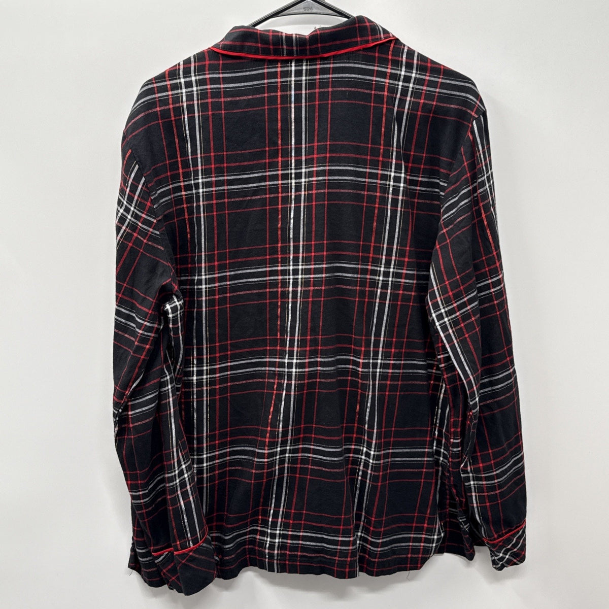 Victoria’s Secret Plaid Womens Pajama Shirt Long Sleeve Size Medium