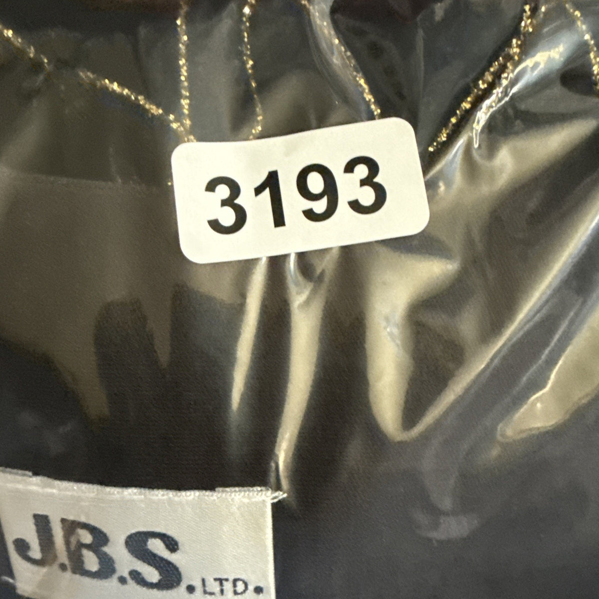 J.B.S. LTD. Size 12 Vintage Velvet Metallic Grid Open Front Jacket Black/Gold