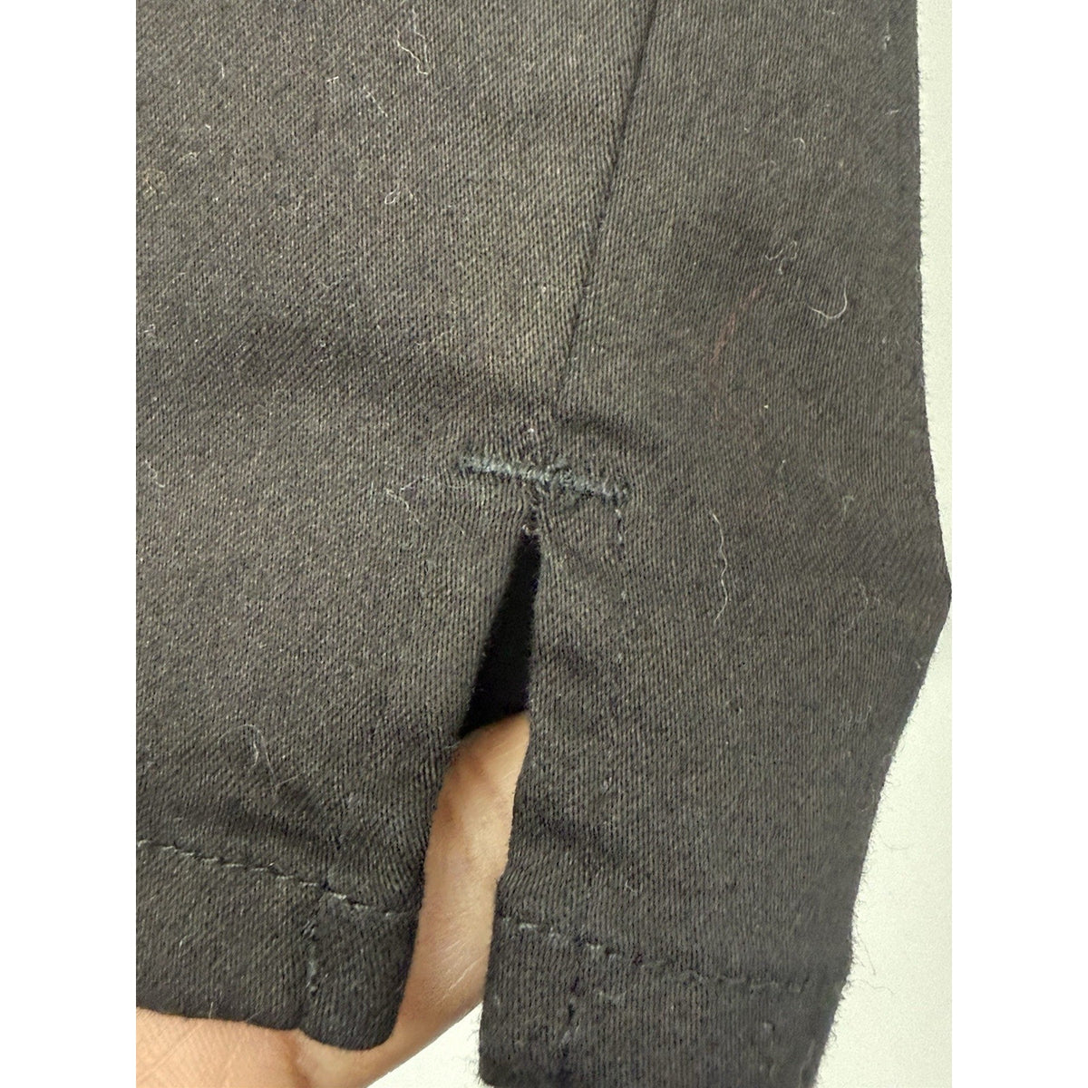 Cato Pull On Black Capri Pants Womens 18W Stretch Crop Mid Rise Casual Plus Size