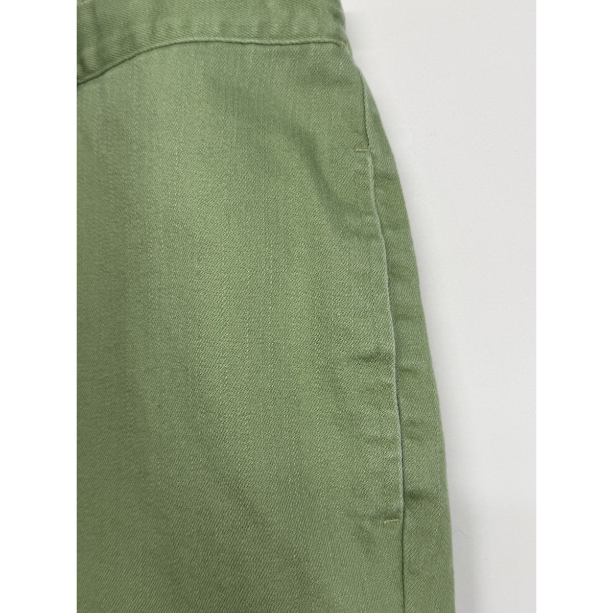 Alfred Dunner Womens 22W Denim Green Pull On Pants Elastic Waist Straight