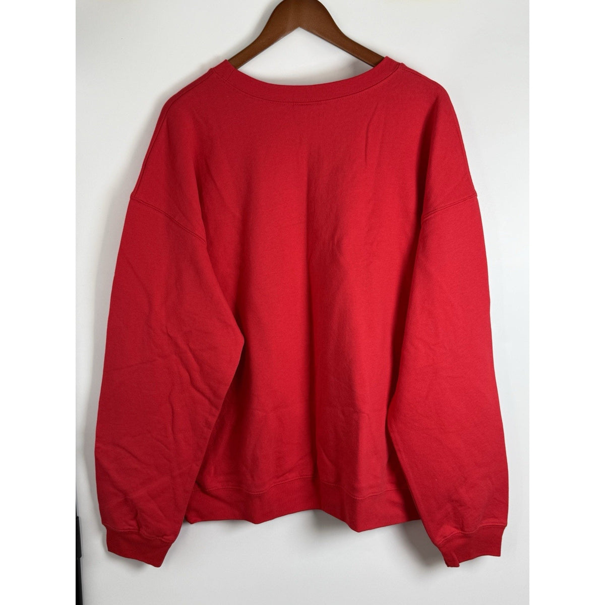 Disney Mickey Mouse Graphic Sweatshirt XXL Red Pullover
