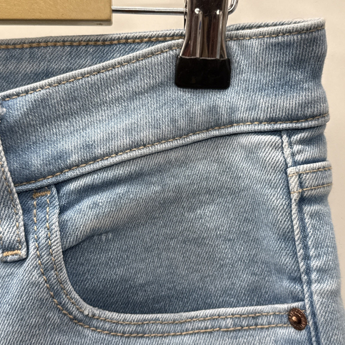 Women’s Old Navy Size 16 Long Jeans Blue Light Wash Rockstar Super Skinny