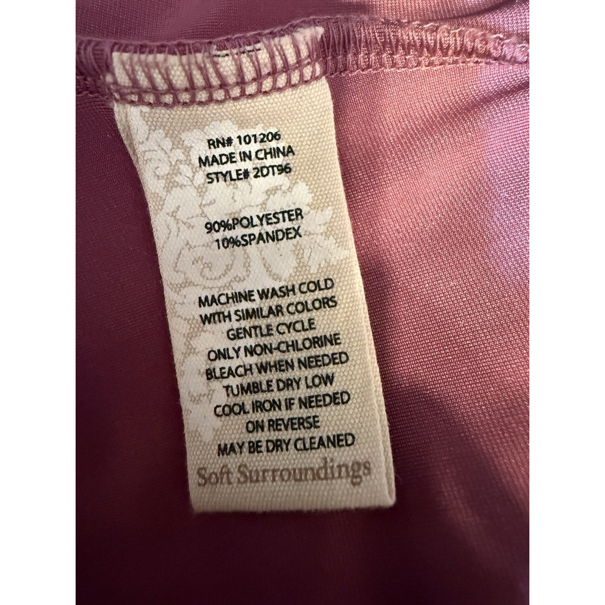 Soft Surroundings S Velvet Top Blouse Button Front Burgundy Stretch Soft