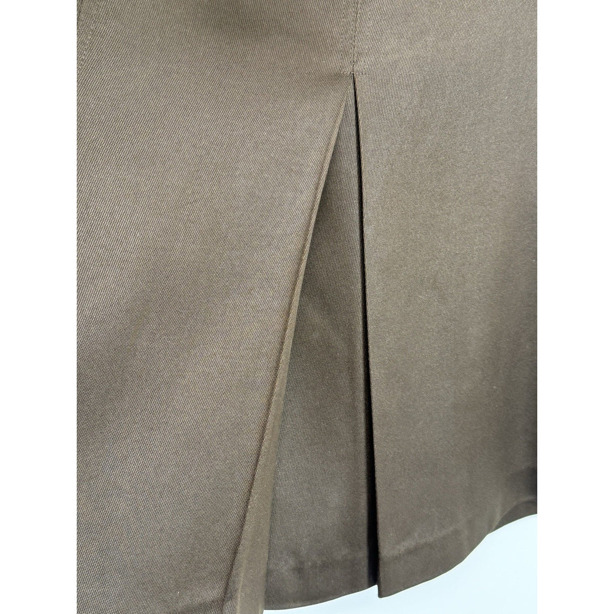 Ann Taylor Chocolate Brown A-Line Skirt Women’s Size 6 Side Zip Line
