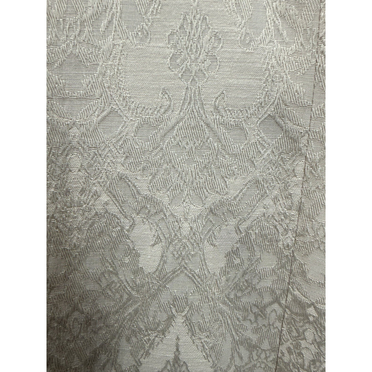 Isabella Women’s 14W Ivory Brocade Jacket Floral Embroidered Lined Dressy Blazer
