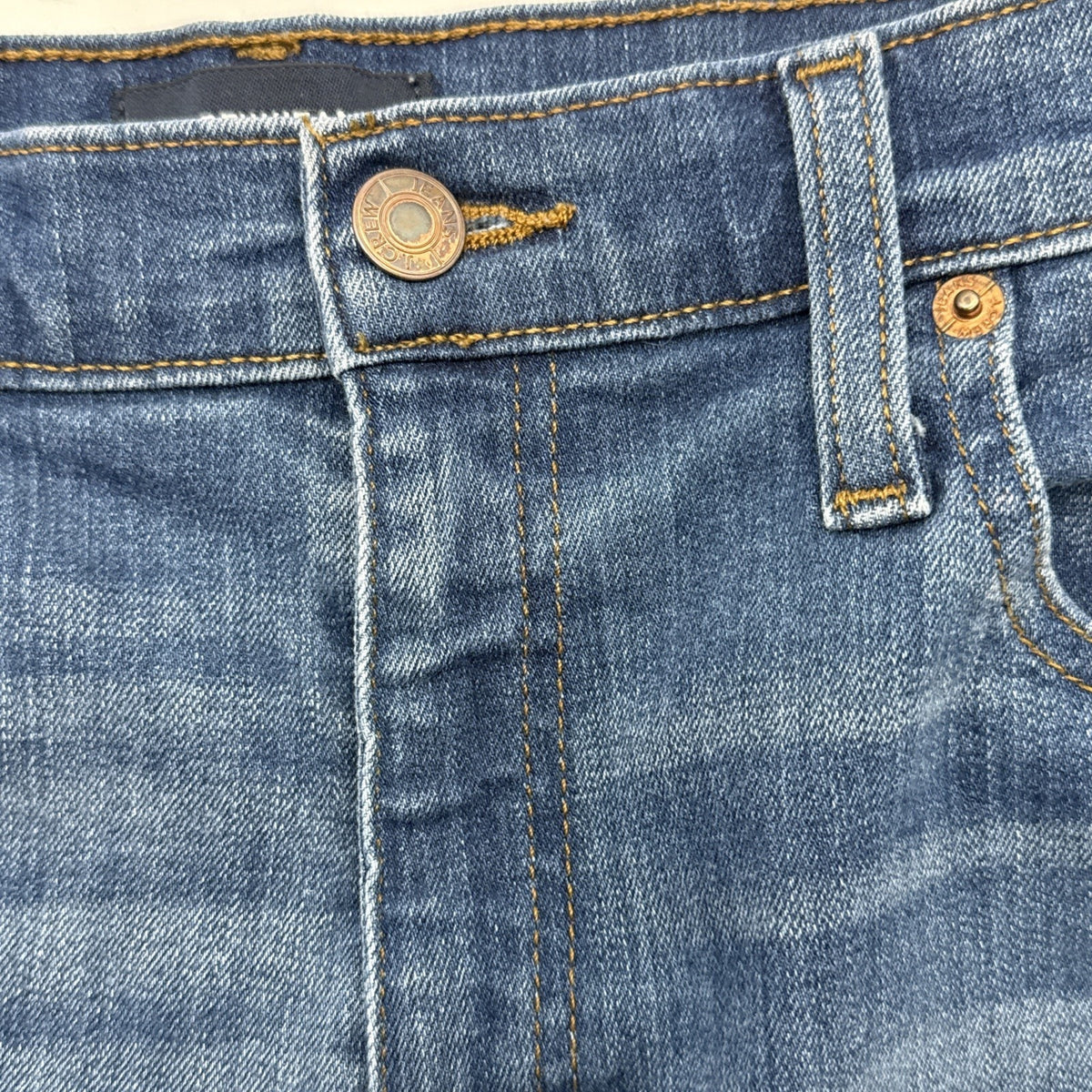 J Crew Jean Cut Off Shorts Women Size 29 Blue Denim Cuffed NEW
