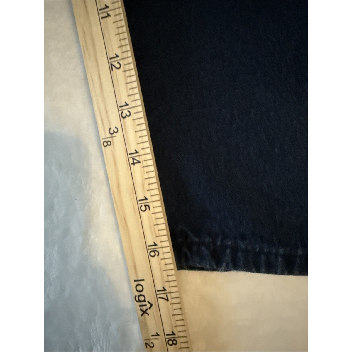 Briggs Size 10P denim cropped Pants women’s Pull On Elastic Waist Pockets GUC ￼