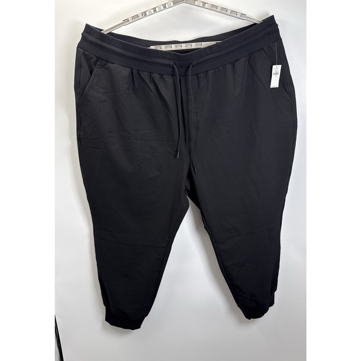 Old Navy Pants Plus Sz 3X StretchTech Jogger Go-H20 Women Black Pockets, NWT