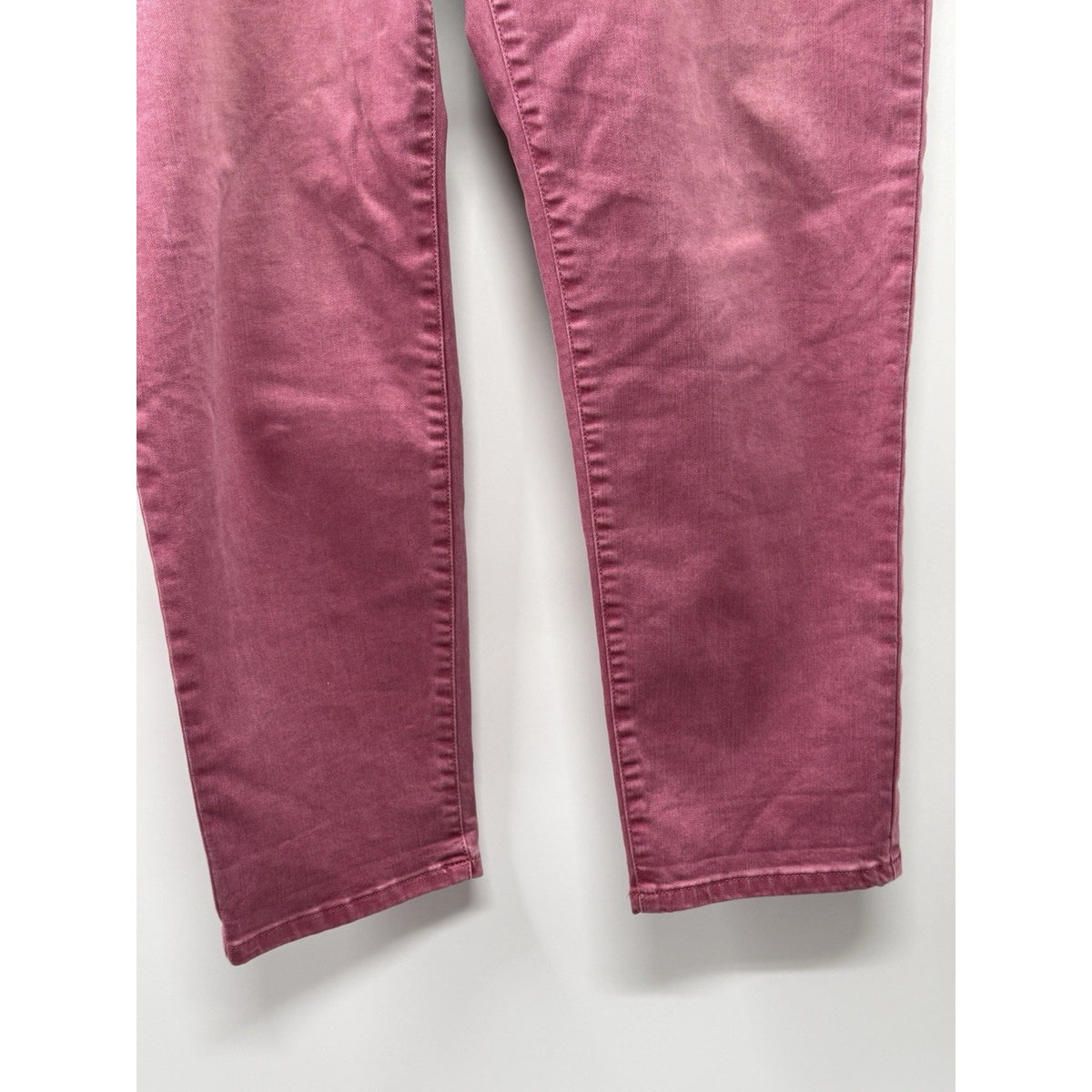 Soft Surroundings Pink Slim Straight Stretch Pants Women XL Casual Minimalist