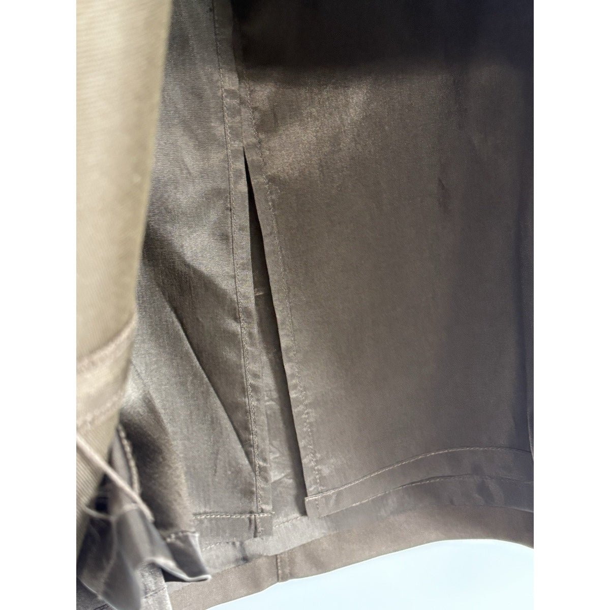 Ann Taylor Chocolate Brown A-Line Skirt Women’s Size 6 Side Zip Line