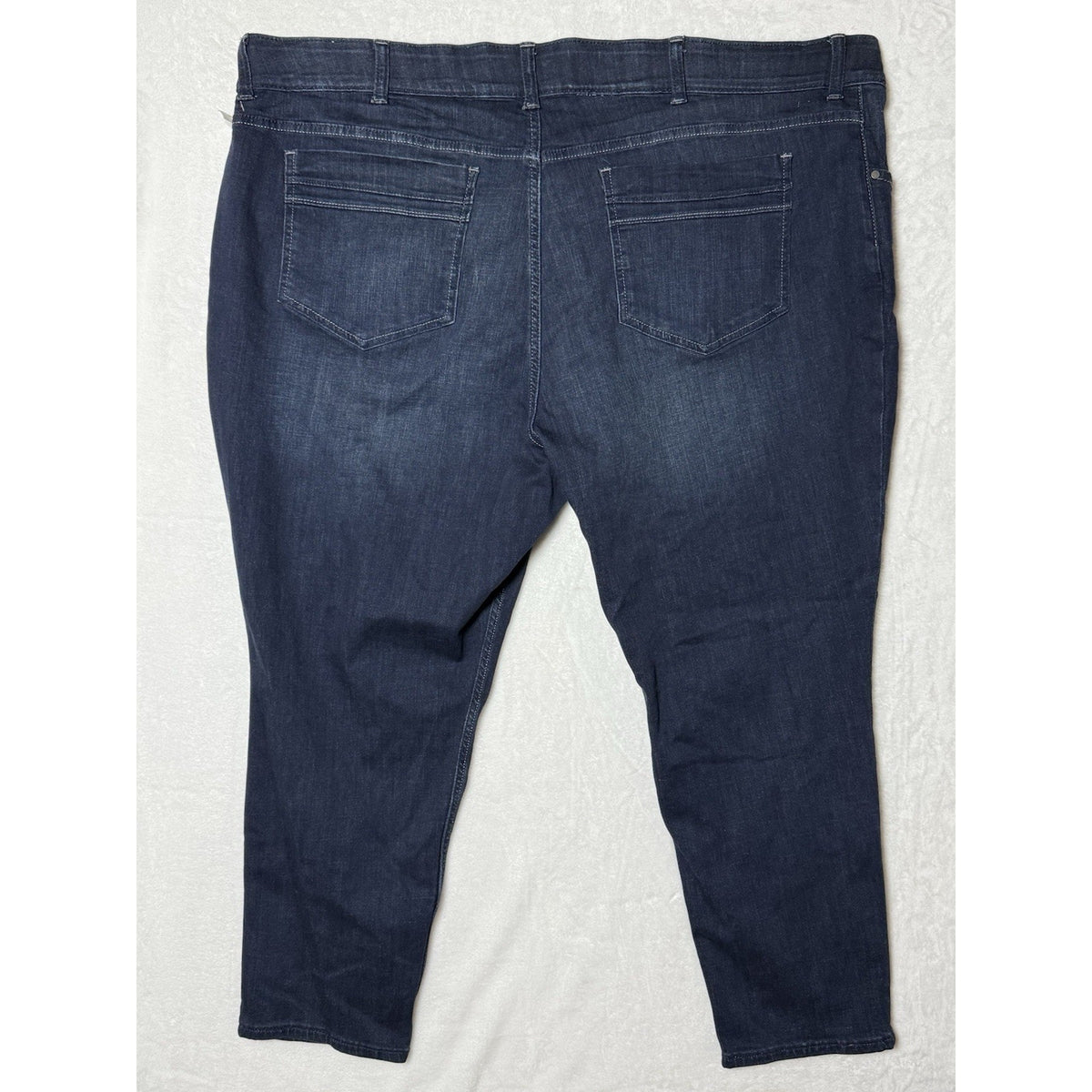 Riders by Lee Women 26W Plus Dark Wash High Rise Stretch Skinny Jeans 5-Pocket