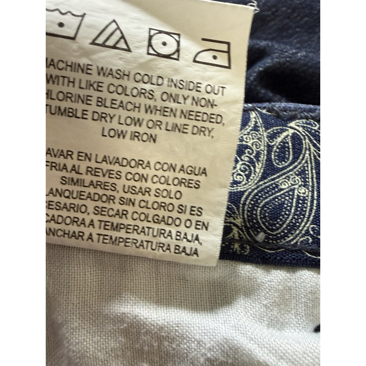 Riders by Lee Women’s 18M Dark Wash Stretch Denim Capri Pants Zip Hem Pockets