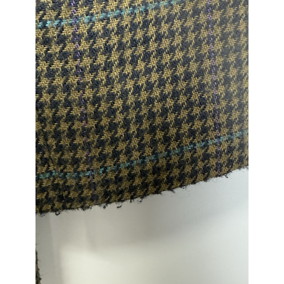 Le Suit Women’s Blazer Size 6 Brown Houndstooth Double Breasted Vintage