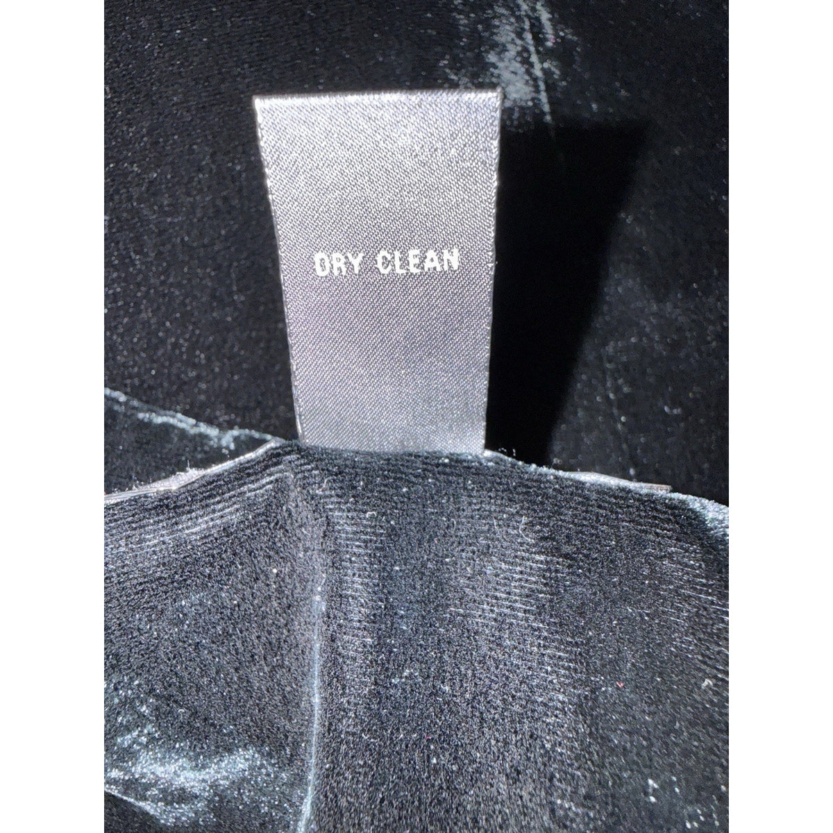 INC Velvet Pencil Skirt Womens 16 Black Knee Length Classic Minimalist