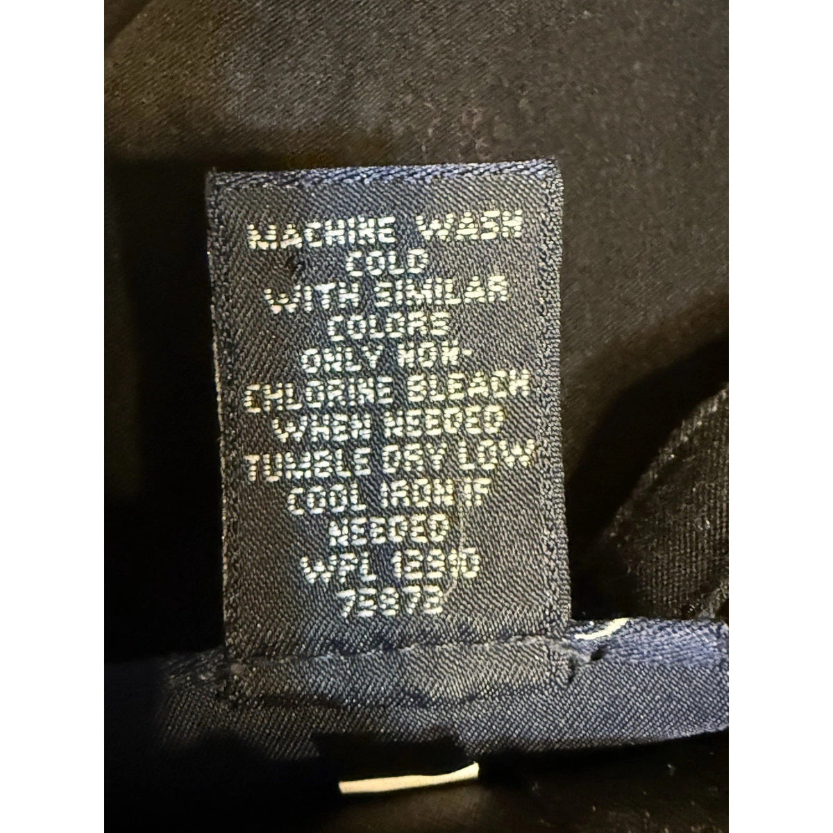 Venezia Jeans Black Skirt Womens Plus Sz 22 Eyelet Hem Back Zip Knee Length 21”