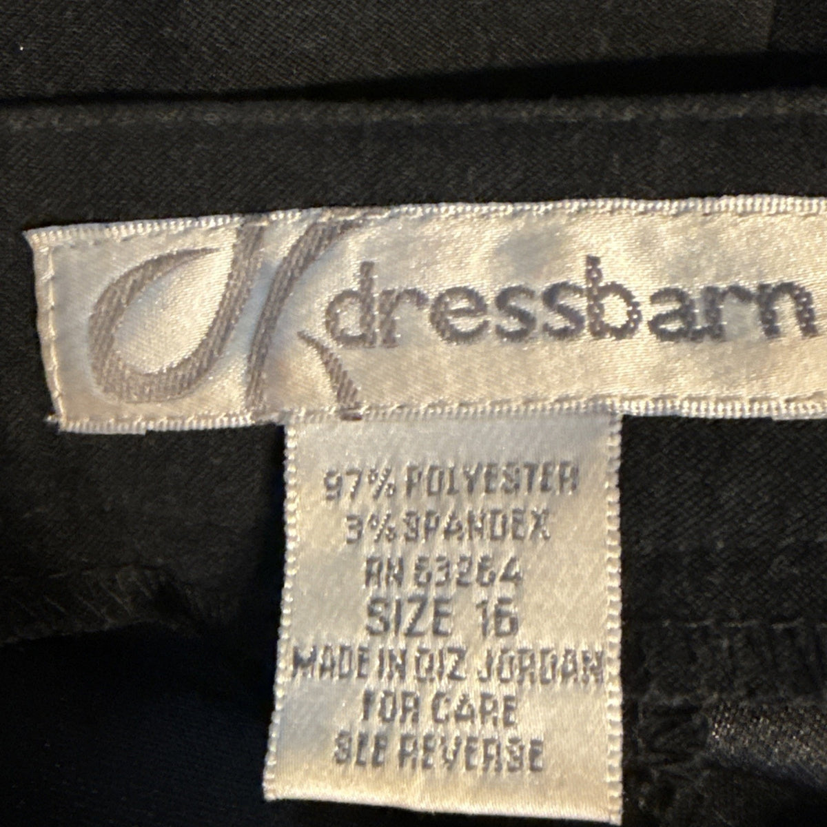 Dressbarn Black Flared A-Line Midi Skirt 16 Career Office (Faux Suede Look)