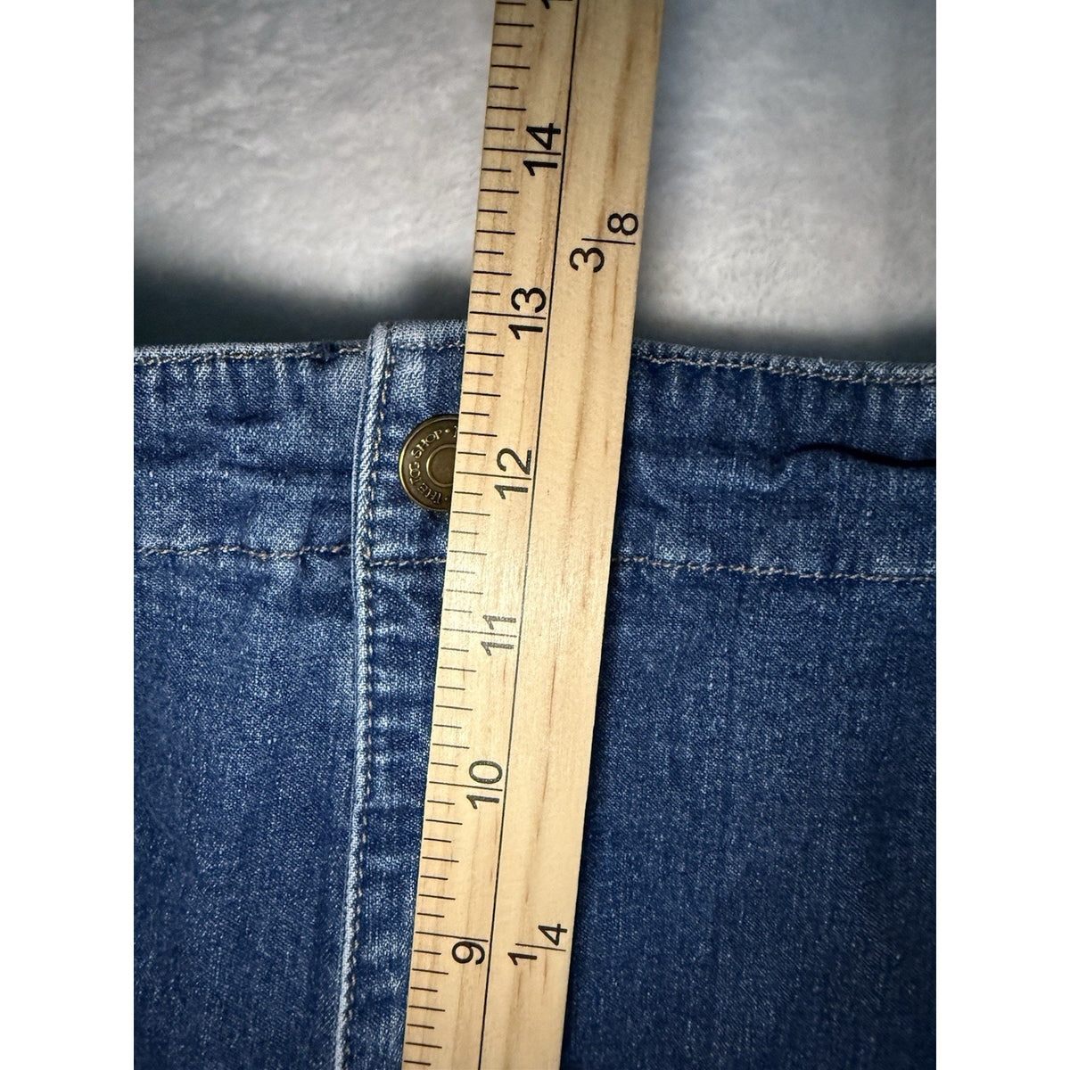 The TOG Shop Petites Denim Blue Jeans Women’s Size 16P | Stretch Cropped