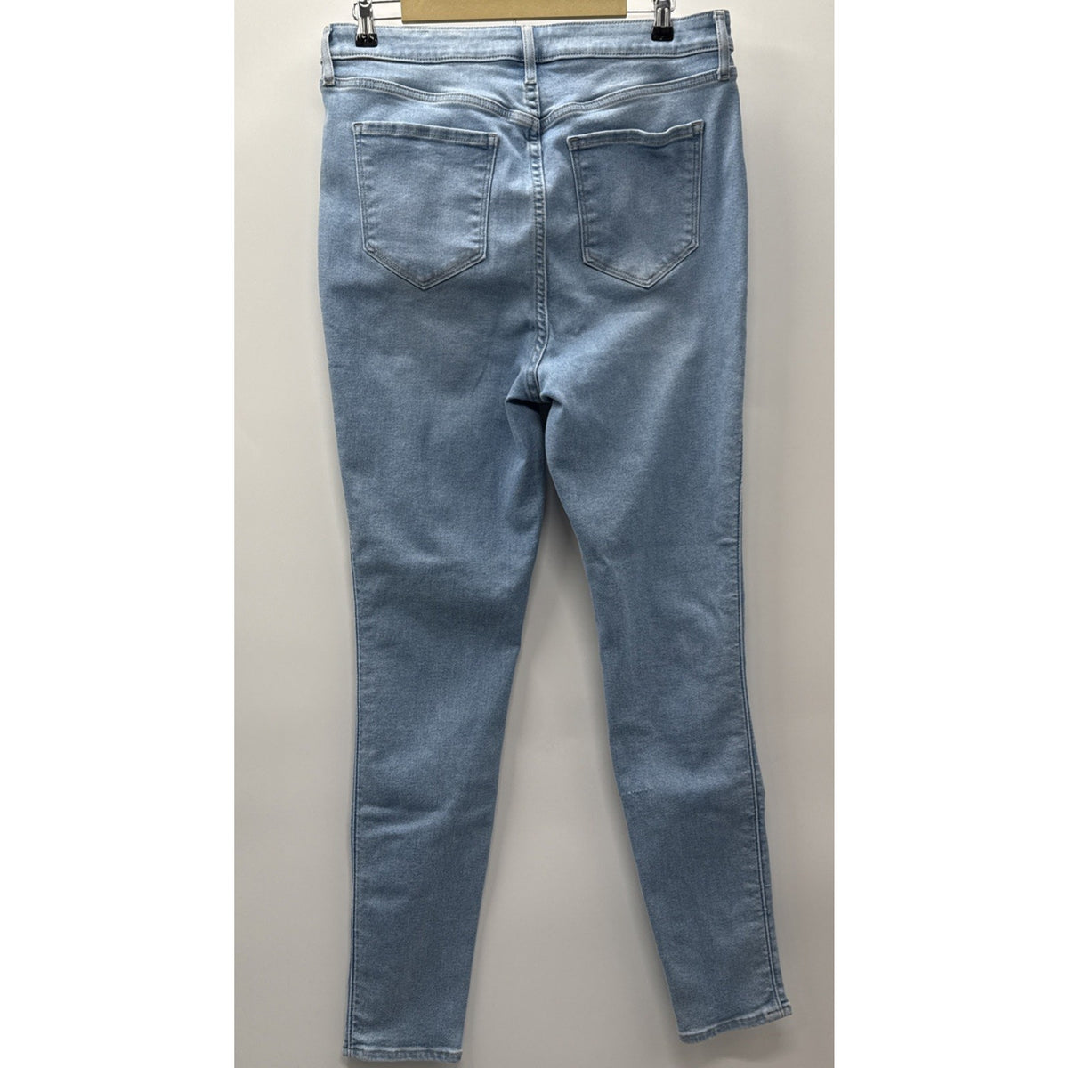 Women’s Old Navy Size 16 Long Jeans Blue Light Wash Rockstar Super Skinny