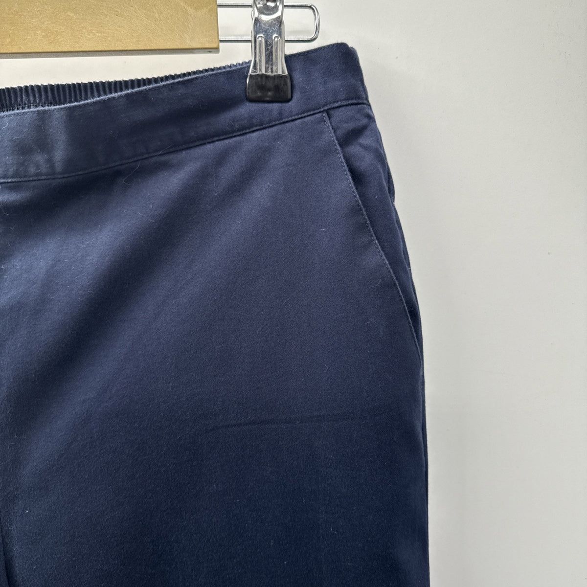 Alfred Dunner Women’s Size 12 Blue Pull On Elastic Waist Straight Leg Pants