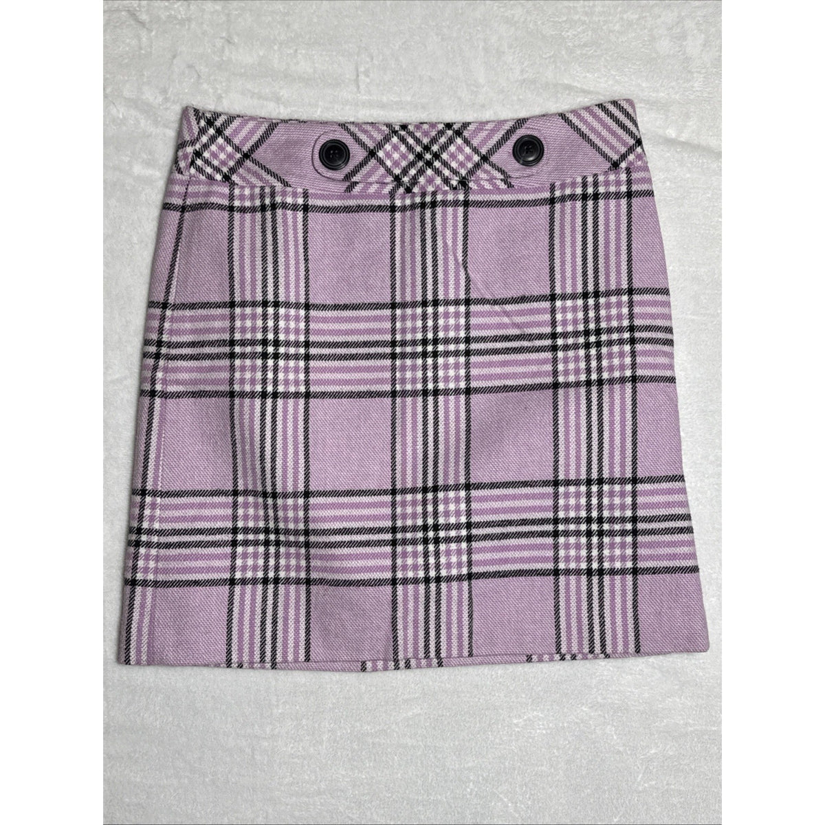 Ann Taylor Women Sz 8 Pink Plaid Mini Skirt Clueless Y2K Preppy Legally Blonde
