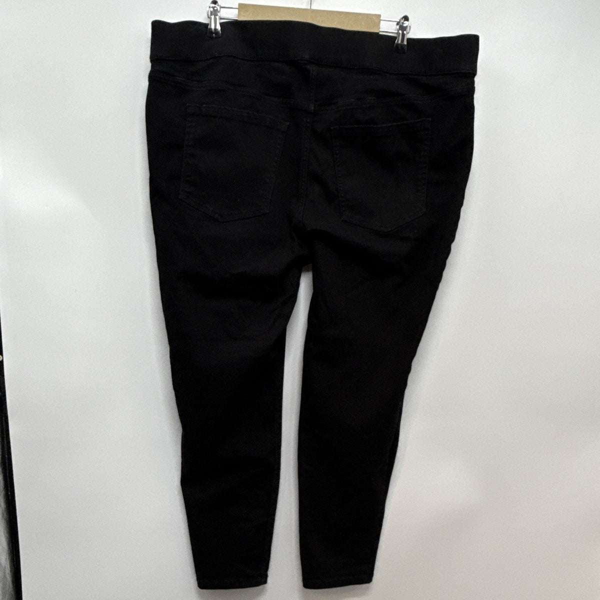 Lane Bryant Women’s Plus Size 22 Black High Rise Stretch Jegging Jeans Pockets