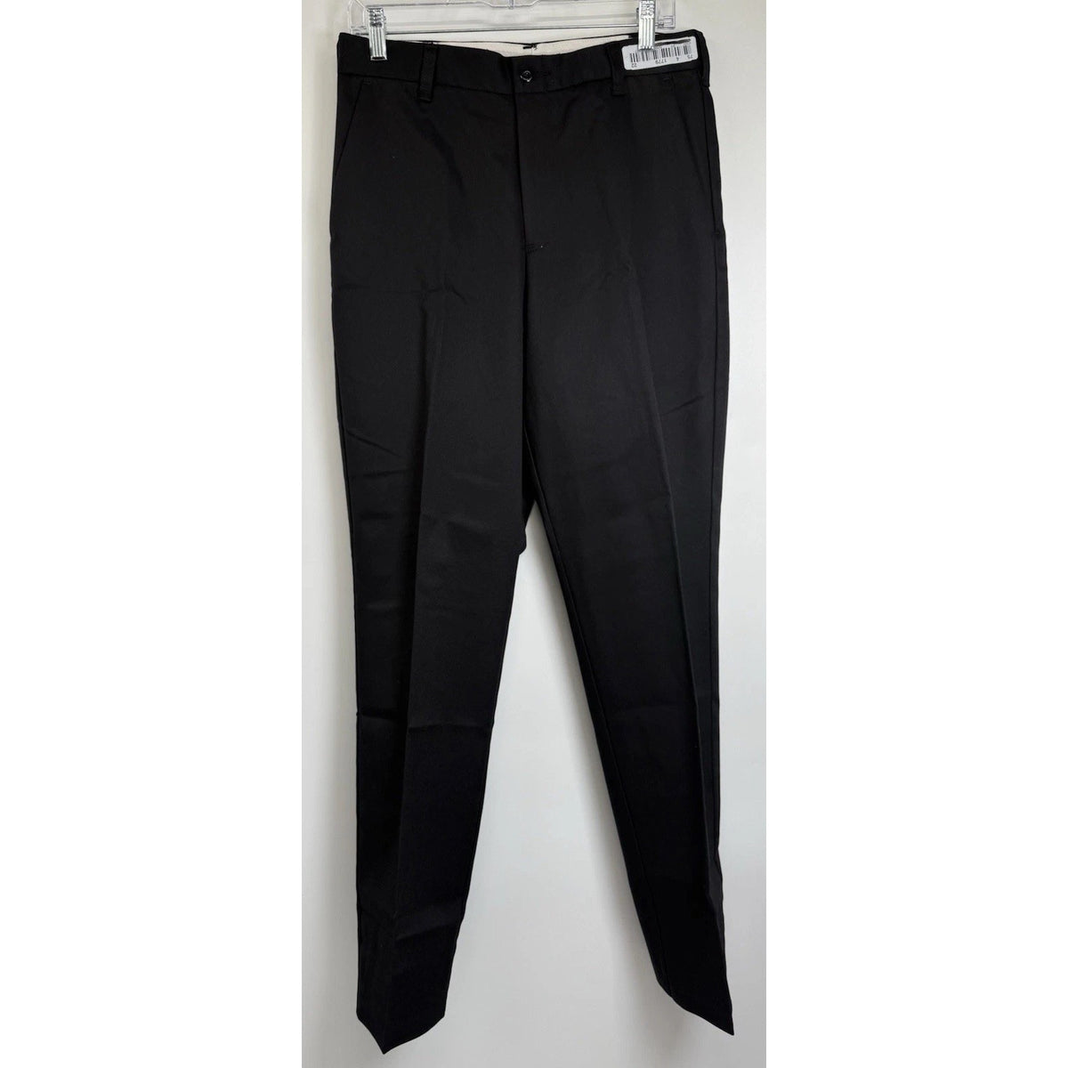 Cintas Comfort Flex Black Work Pants Mens 32x34 Straight Leg Uniform Career