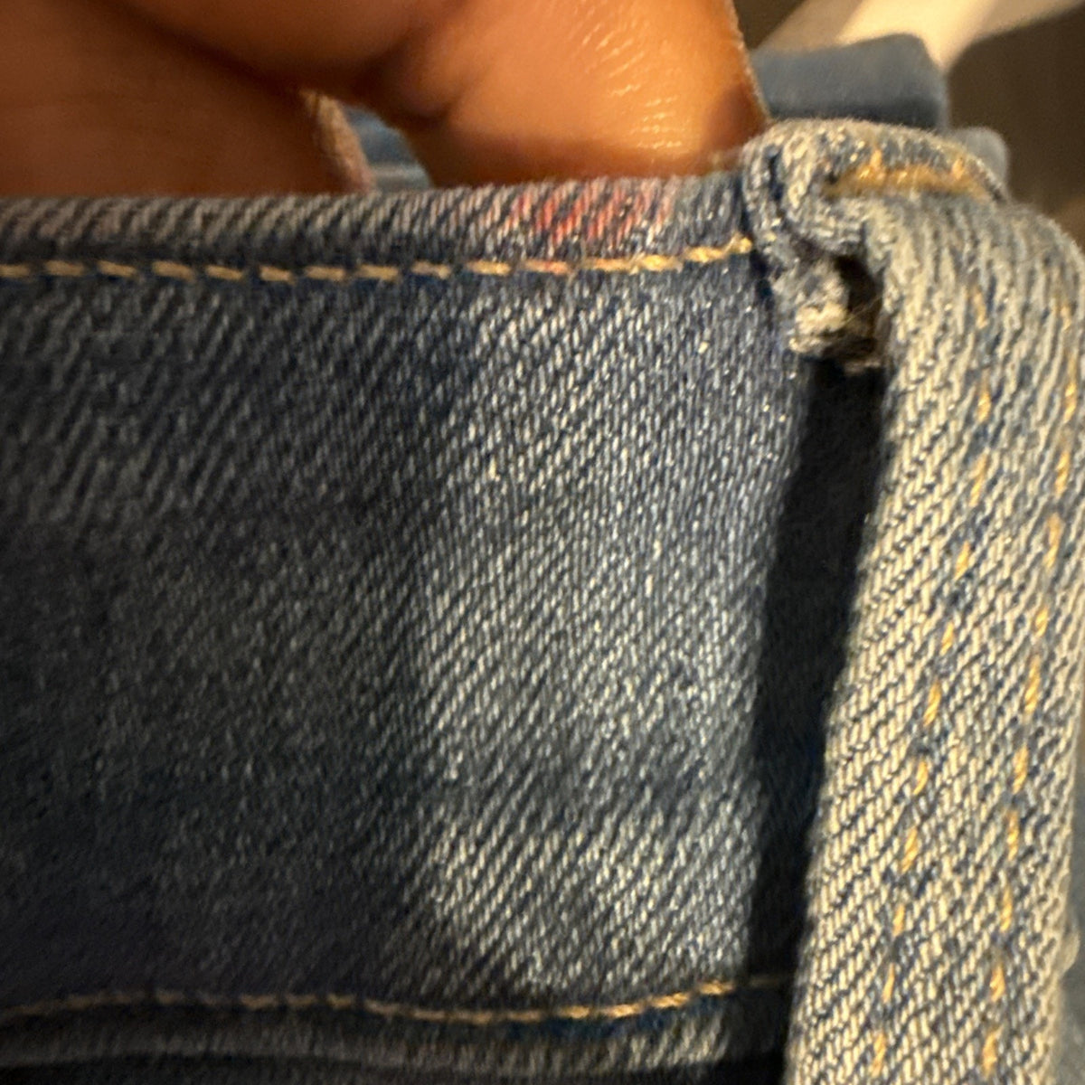 GAP Women Classic Straight Mid Rise Blue Jeans Size 33 | 16R