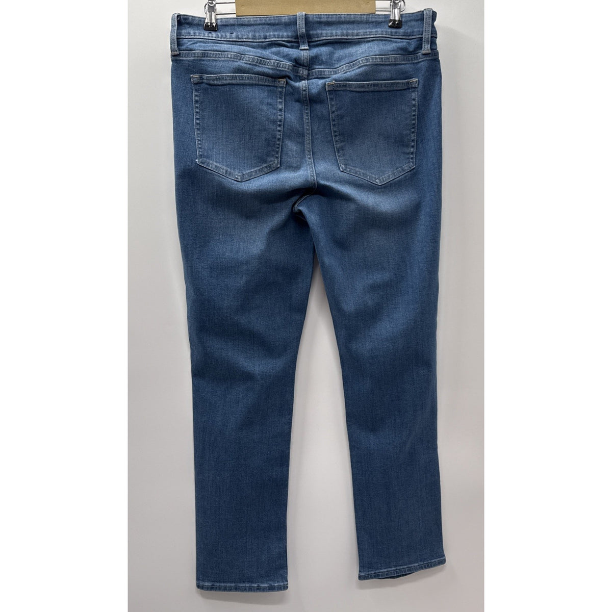 GAP Women Classic Straight Mid Rise Blue Jeans Size 33 | 16R