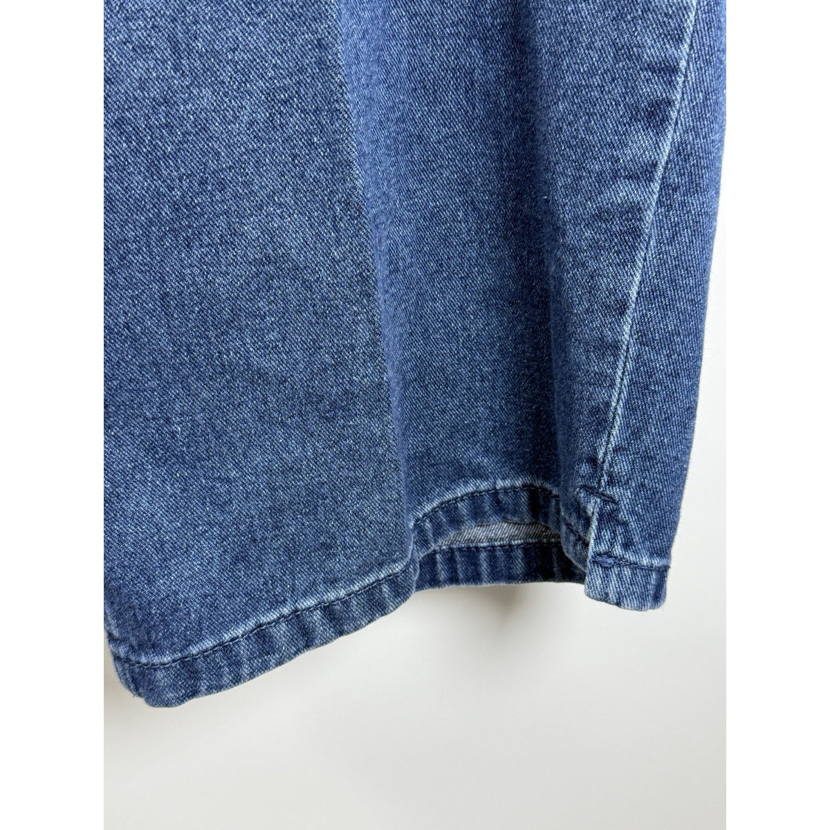 Woman Within Denim Capri Jeans Plus Size 26W Side Elastic Waist 100 Cotton