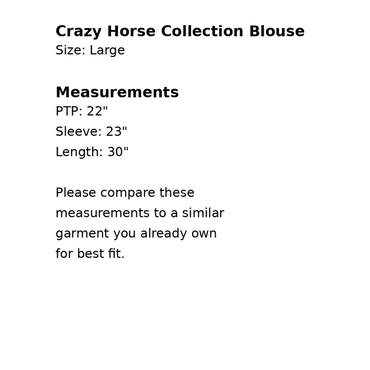 Crazy Horse Collection L Olive Green Button Front Roll Tab Blouse Tunic Pockets