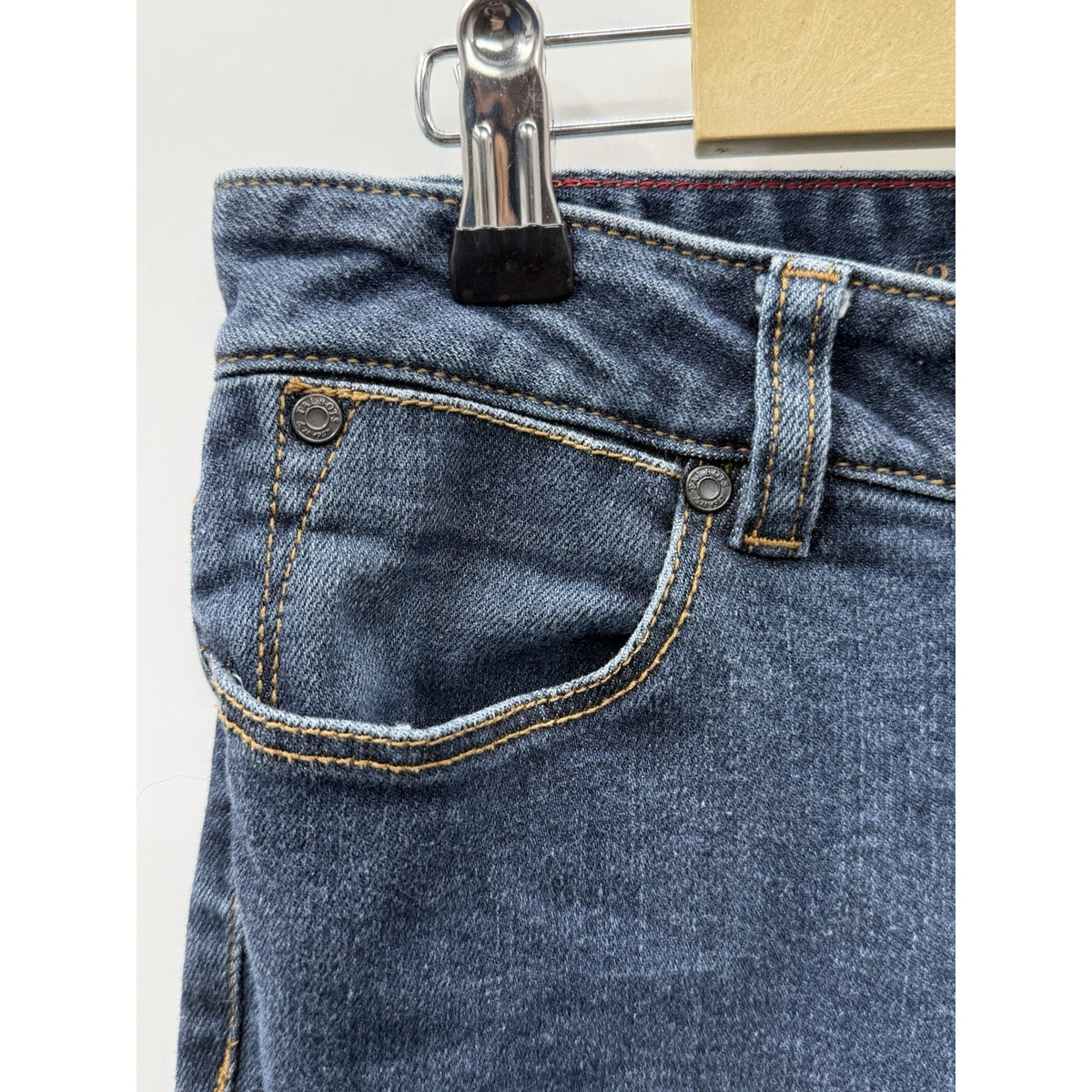 Talbots Curvy Crop Jeans Womens 12P Blue Mid Rise Stretch Denim Pants