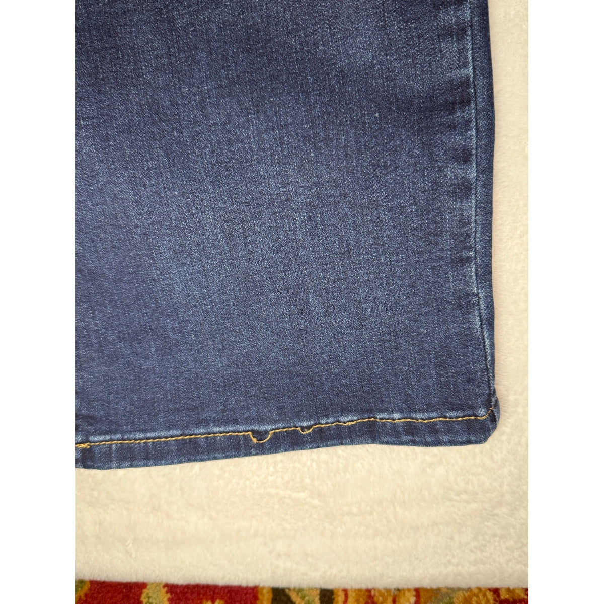 TALBOTS Denim Blue Jeans Women’s Size 24W 5 Pocket Straight Leg Dark Wash