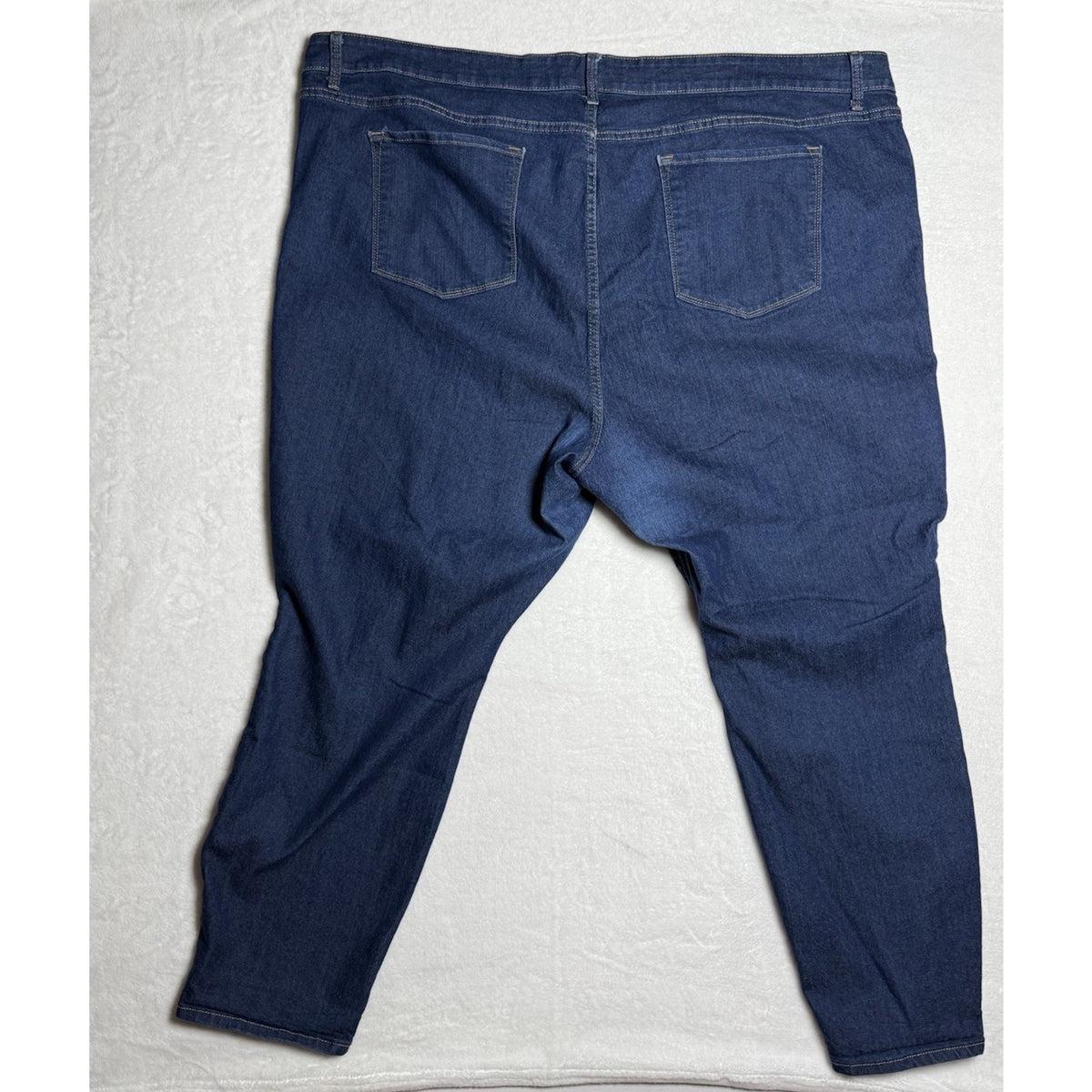 Old Navy Super Skinny Jeans Women’s Plus Size 30 Dark Wash Stretch Denim 30x29