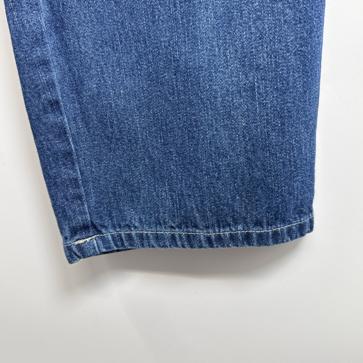 Blassport Tapered Jeans Womens 10 Short Blue High Rise Elastic Back 100% Cotton