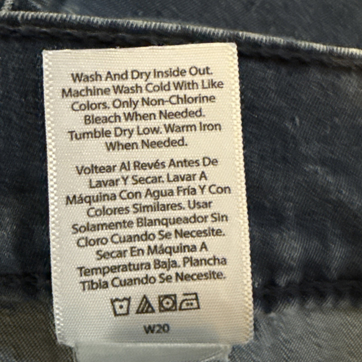 Terra& Sky Jeans Women’s Sz 18W Straight Leg 5 Pocket Med Wash Casual Pants