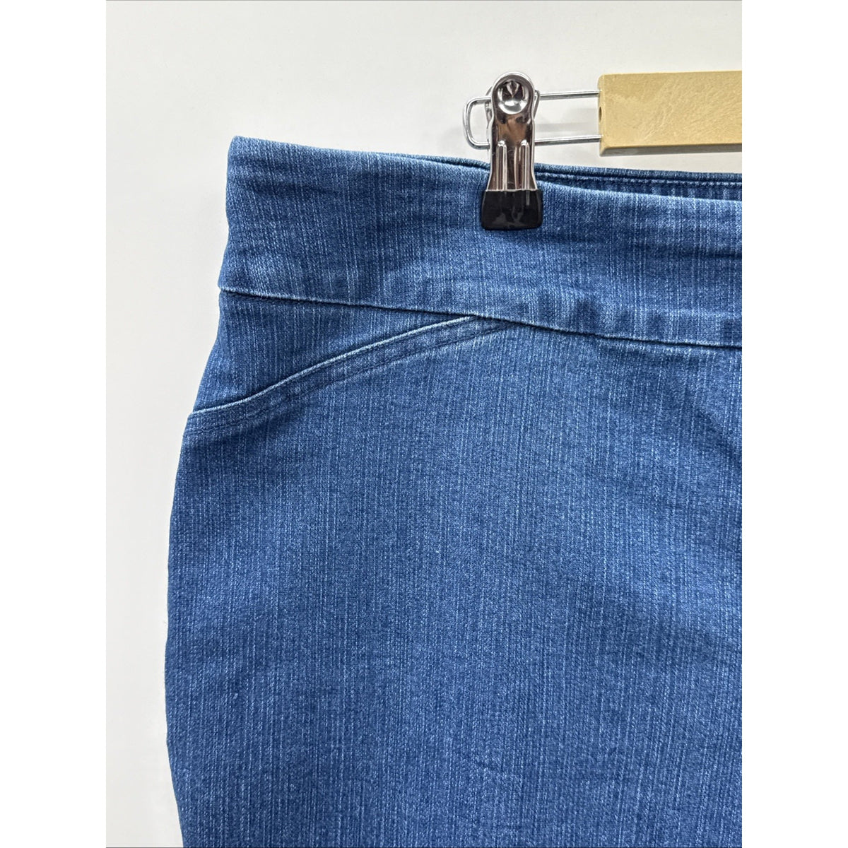 Slim-Sation Denim Jeans Women’s Size 20W Tummy Pannel Pull On Blue pants Stretch
