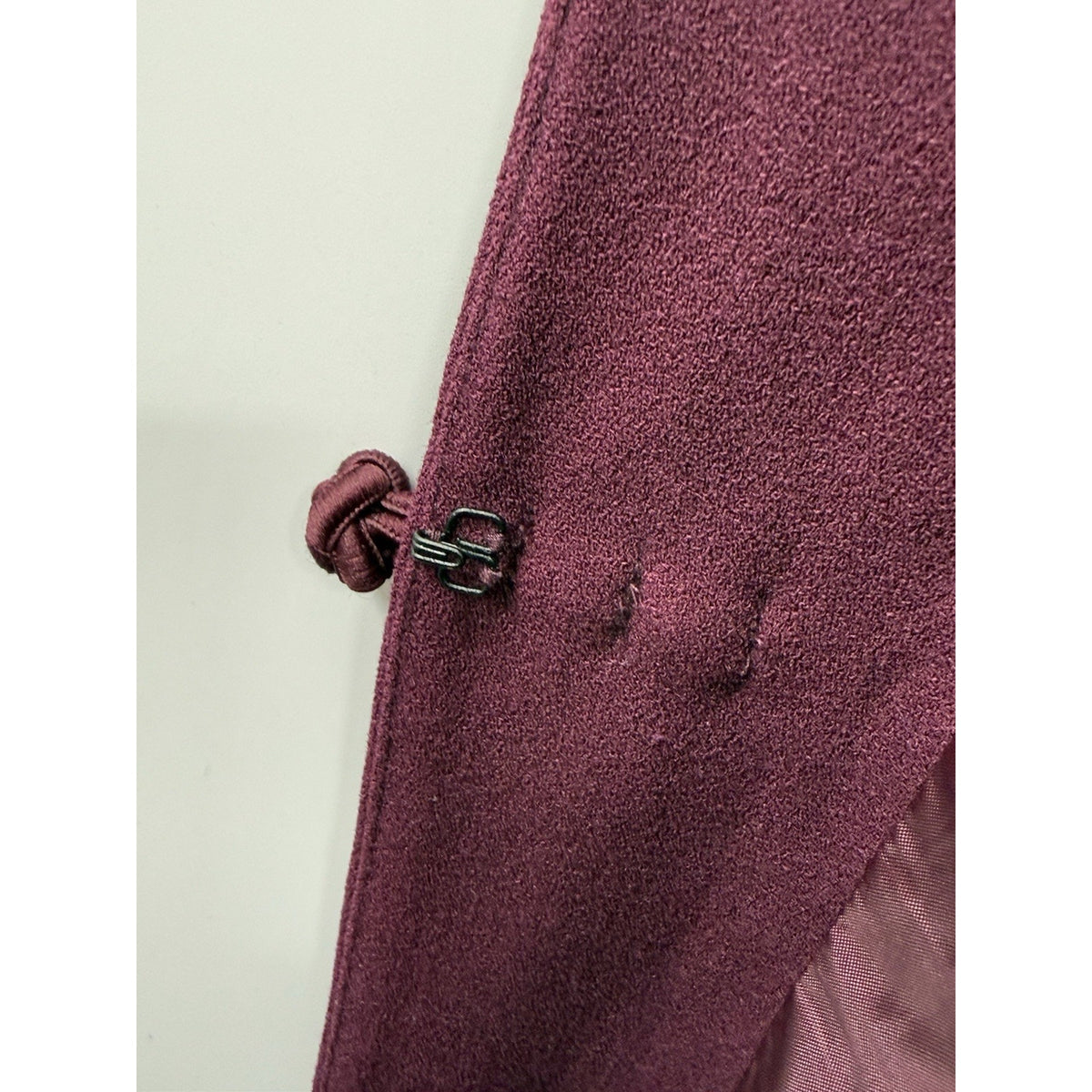 Signature By Larry Levine 22W Merlot Open Front Blazer Jacket NWT Plus Size