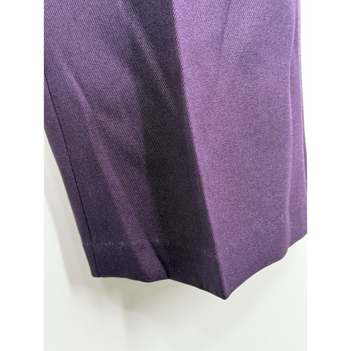 Bonworth Pants Women Size Large Purple Elastic Waist Pull On Pockets Polyester